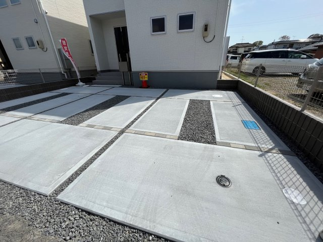 平作町3丁目第1の駐車場|同社施工イメージです。カースペースです