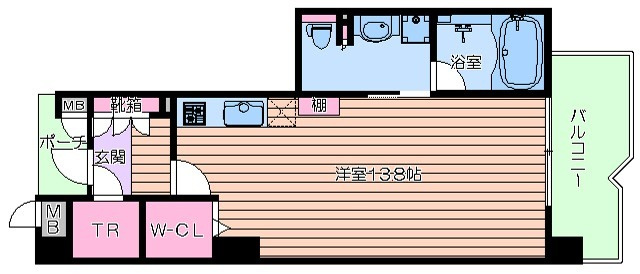 【間取り】 | ロイヤルパークス桃坂