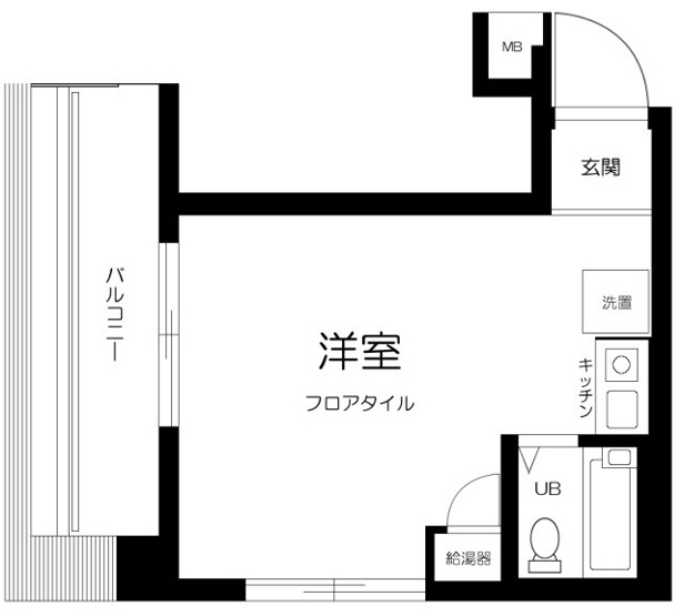 【間取り】 | 日興パレスビル渋谷