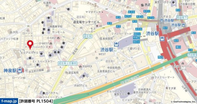 【地図】 | 日興パレスビル渋谷