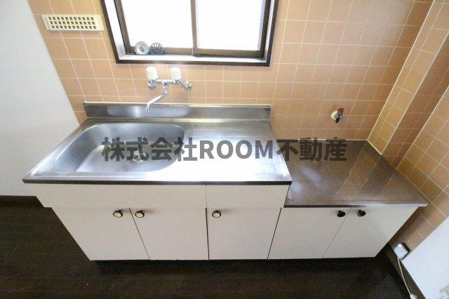 コーポソレイユのキッチン|きれいなキッチンです