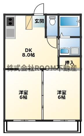 コーポソレイユの間取り