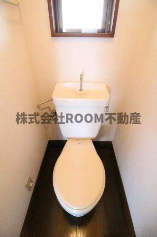 コーポソレイユのトイレ|清潔感のあるトイレです