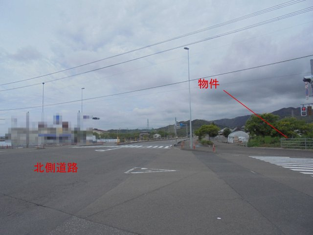 【前面道路含む現地写真】 | 南国市岡豊町中島/西
