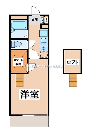 【間取り】 | レオパレスエルヴェールサンク