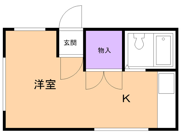 山手レジデンスの間取り