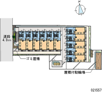 【駐車場】 | レオパレス御所西