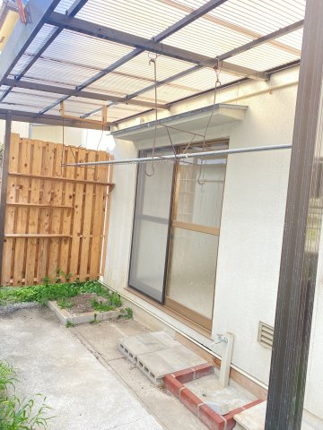 大内矢田南小林貸家の庭