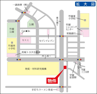 【地図】 | トランクルーム千現 | 連携あり任意