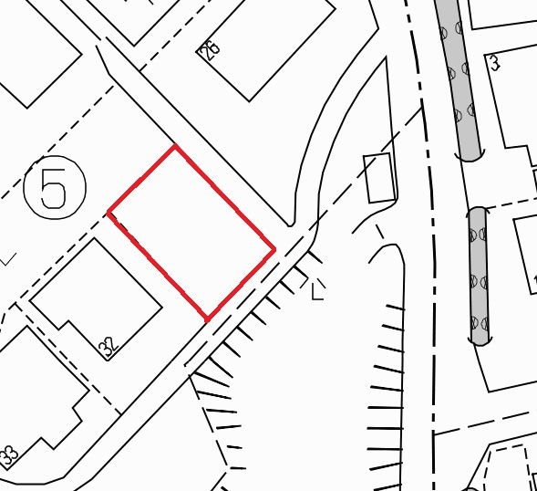平野　売土地の土地図