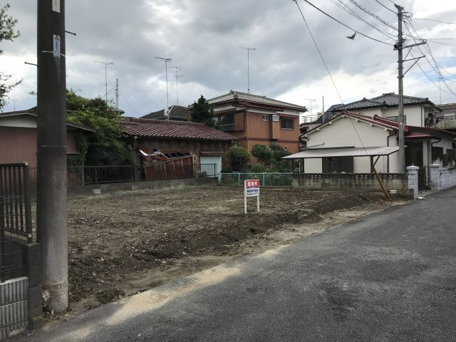 鴻巣市大間１丁目の売地の外観