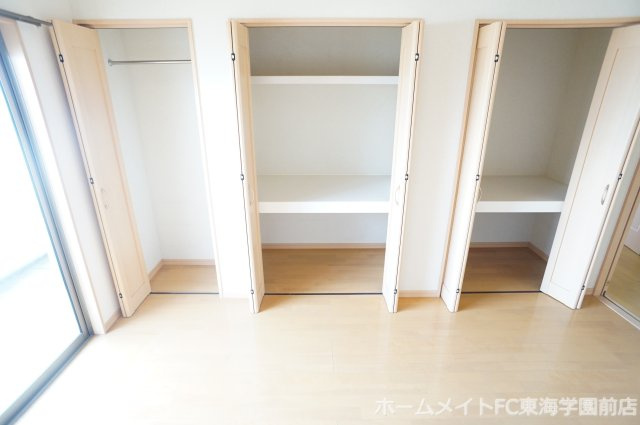 熊本市東区御領８丁目の賃貸マンションの収納