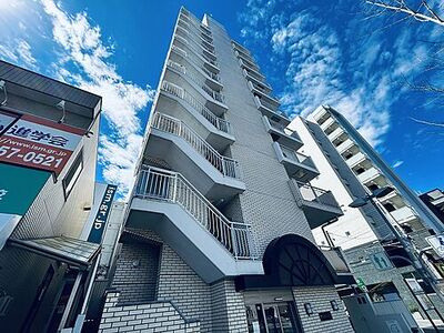 【外観】 | 荘苑東山通り【仲介手数料無料】東山小学校　東星中学校 | リノベーション済み
保証付きマンションです