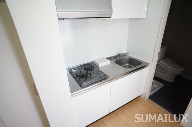 熊本市中央区島崎１丁目のアパートのキッチン