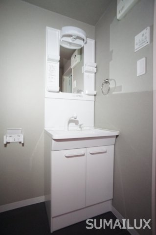 熊本市中央区島崎１丁目のアパートの洗面所