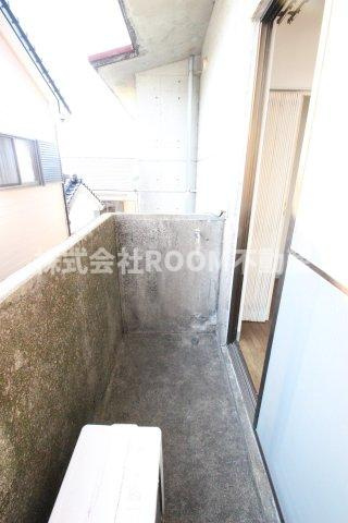 キャドBOXのバルコニー|広々としたバルコニーです