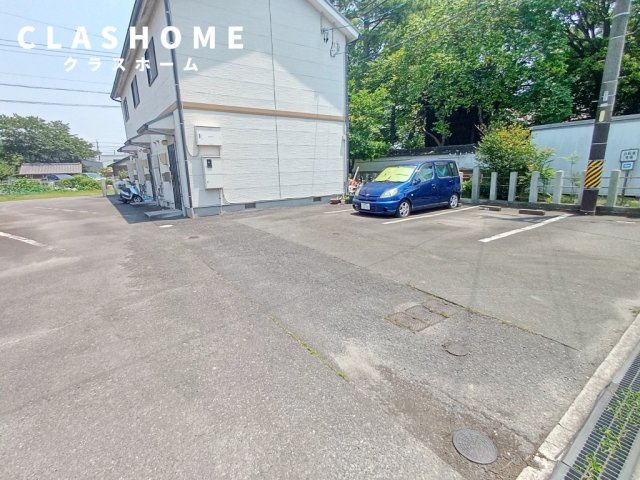 花水木の駐車場