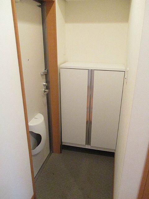 ノーブルスクエアⅢの玄関|前回募集時の写真です。現況優先