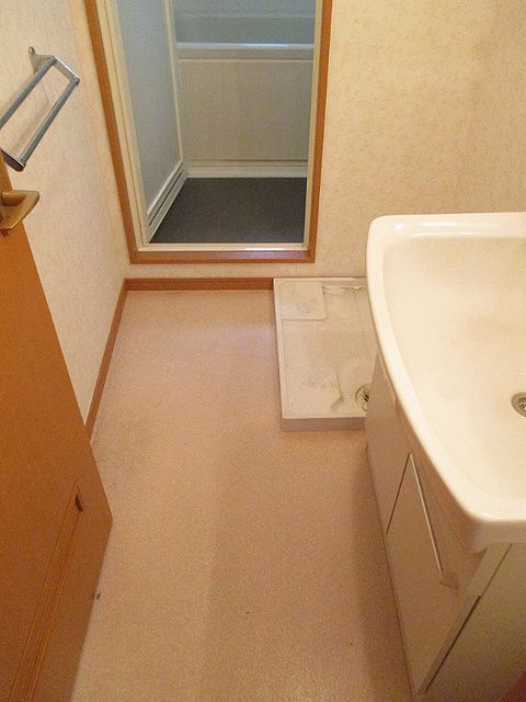 ノーブルスクエアⅢの洗面所|前回募集時の写真です。現況優先