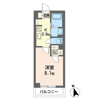【間取り】 | 【シャーメゾン】NewRichⅥ(ニューリッチシックス)
