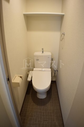 プレサンス谷町リーベのトイレ|ウォシュレット付