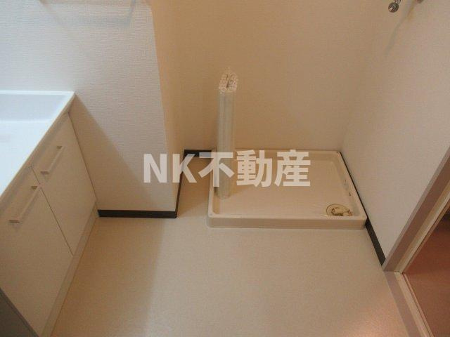 【洗面所】 | 希来里（若江岩田賃貸） | 脱衣スペースもあります