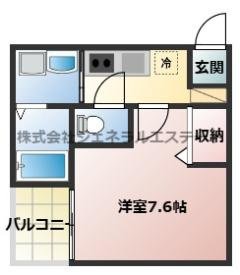 INOVE寝屋川の間取り