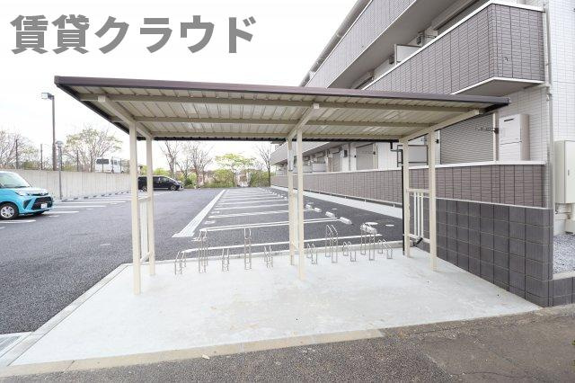 プチクールおゆみ野のその他共用部分|駐輪場
