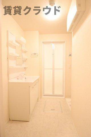 プチクールおゆみ野の洗面所|忙しい朝には欠かせない洗面所です