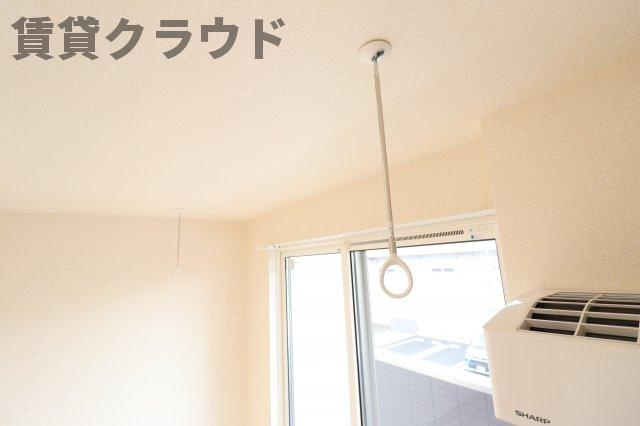 プチクールおゆみ野の設備|室内物干