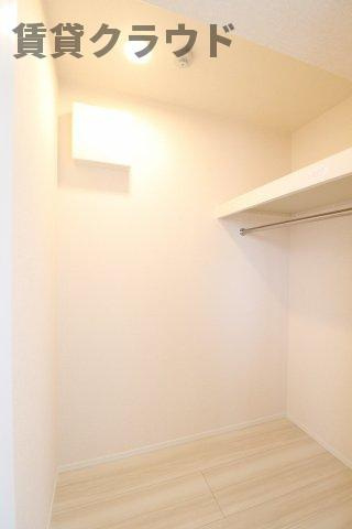 プチクールおゆみ野の収納|ウォークインクローゼット、広さを体感頂きたい！