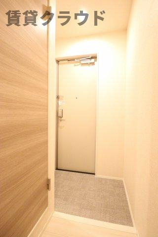 プチクールおゆみ野の玄関|収納もある玄関です