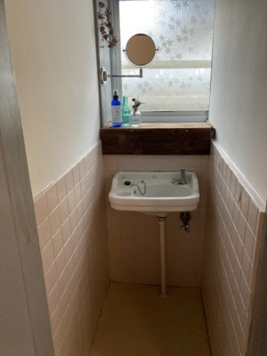 【洗面所】 | 則貞4丁目貸家 | 洗面所です