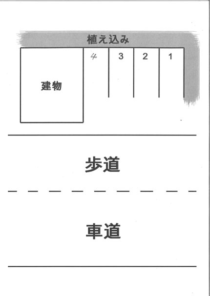 宮本駐車場の区画図