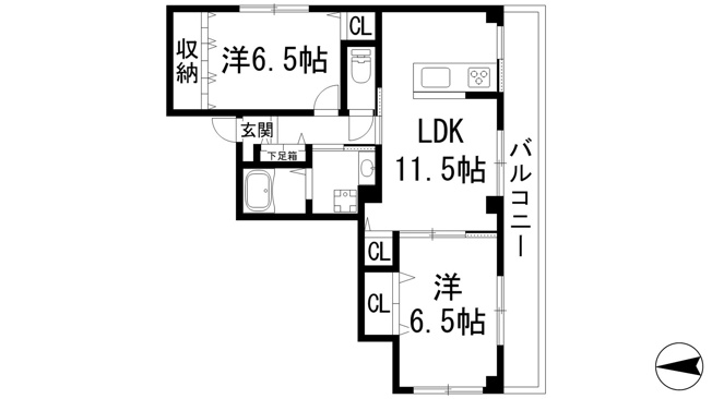 【間取り】 | リバージュ