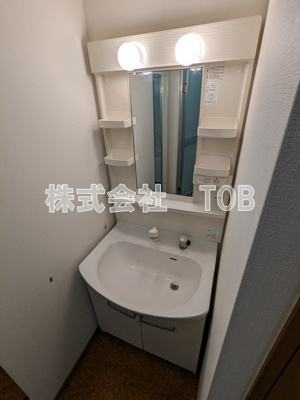 【独立洗面台】 | サンパラッツオ六番館 | ※クリーニング中の撮影※