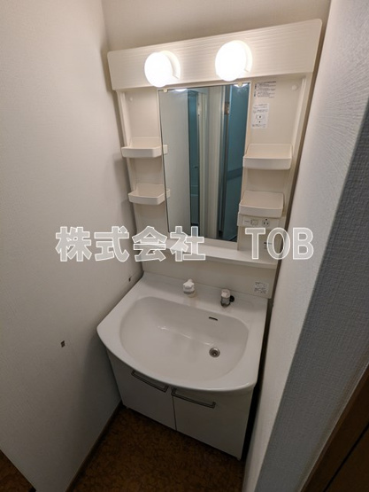 【独立洗面台】 | サンパラッツオ六番館 | ※クリーニング中の撮影※