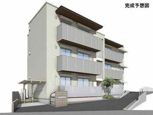 シャーメゾン　ノルウェストの外観パース