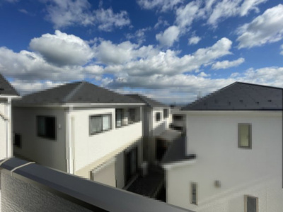 【展望】 | 大津市坂本2丁目1　新築分譲 | 2階バルコニーからの眺望になります。