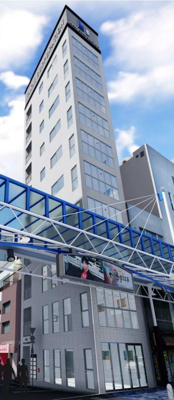 【外観パース】 | 仮称　北長狭通新築ビル