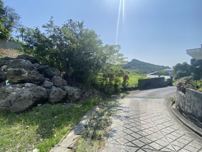 【前面道路含む現地写真】 | 南城市大里字大里（全3区画・建築条件なし約40坪） | ※前面道路♪