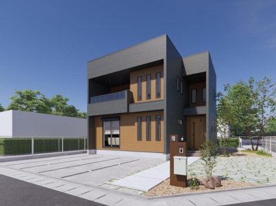 【完成予想図】 | 南城市大里字大里（全3区画・建築条件なし約40坪） | ※様々なハウスメーカーご紹介OK♪