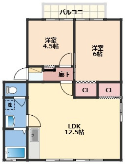 【間取り】 | ハイツナルト