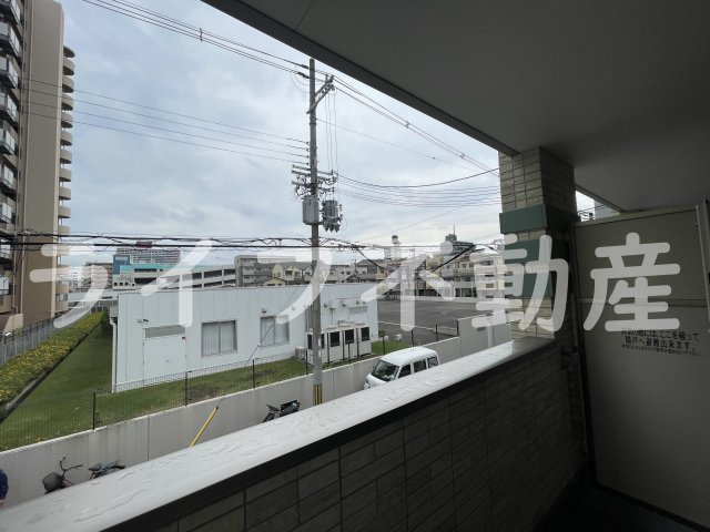 えんじゅハイツの展望|視界を遮るものは無く、十分な日当たりと眺望を期待できます。