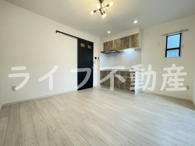 えんじゅハイツの居間・リビング|ゆったりとした居間です