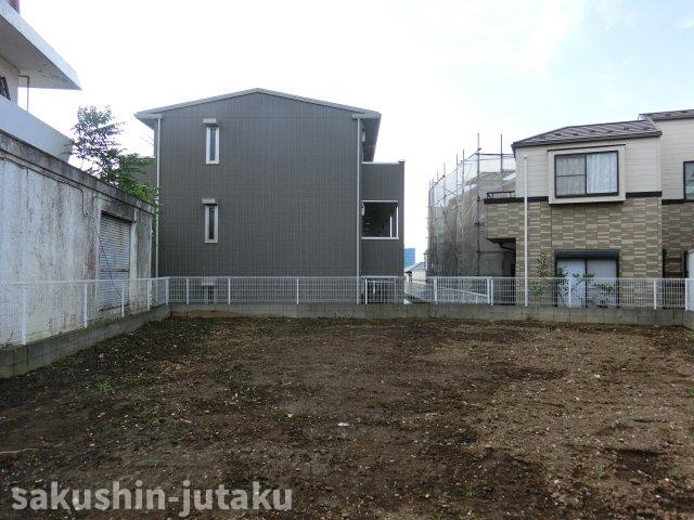 浪花町　売地の外観|浪花町　売地　約50.3坪　敷地延長部分あり　更地　建築条件なし　南東側4ｍ公道面　