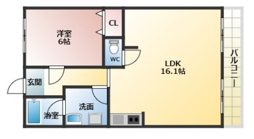 【間取り】 | ノーブル国分