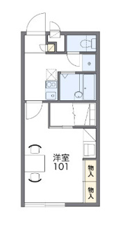 【間取り】 | レオパレス向山Ⅰ | 画像2