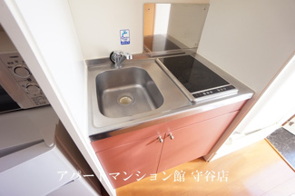 【キッチン】 | レオパレスYKOキャンプツクバ | 画像4