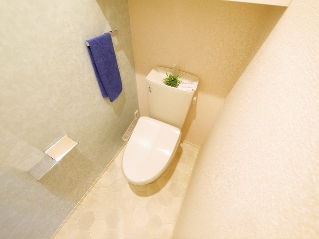 グランデ・フェリーチェ　P棟のトイレ|ゆったりとした空間のトイレです